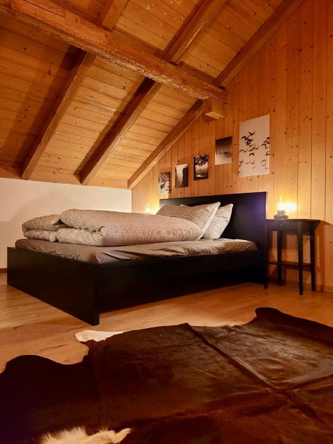 Forest View Apartment In Leissigen By Interlaken With No Kitchen Buitenkant foto