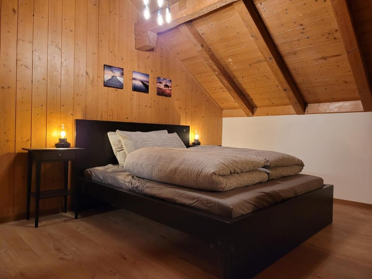 Forest View Apartment In Leissigen By Interlaken With No Kitchen Buitenkant foto